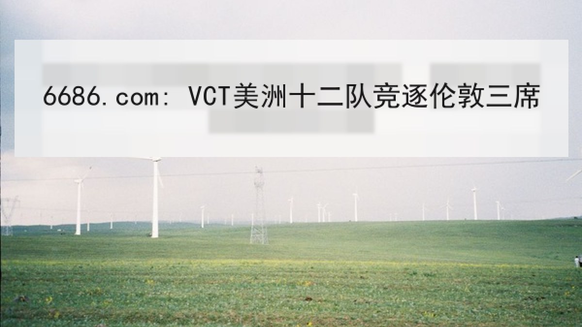 6686.com: VCT美洲十二队竞逐伦敦三席